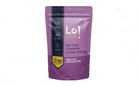 Lo! Low Carb Delights Chocolate Coated Amonds   Pack  35 grams